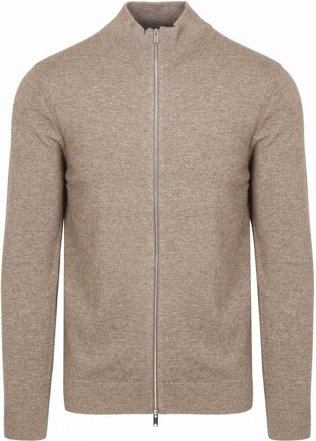 Profuomo Luxe gebreide kleding voor elegante gelegenheden Brown Heren