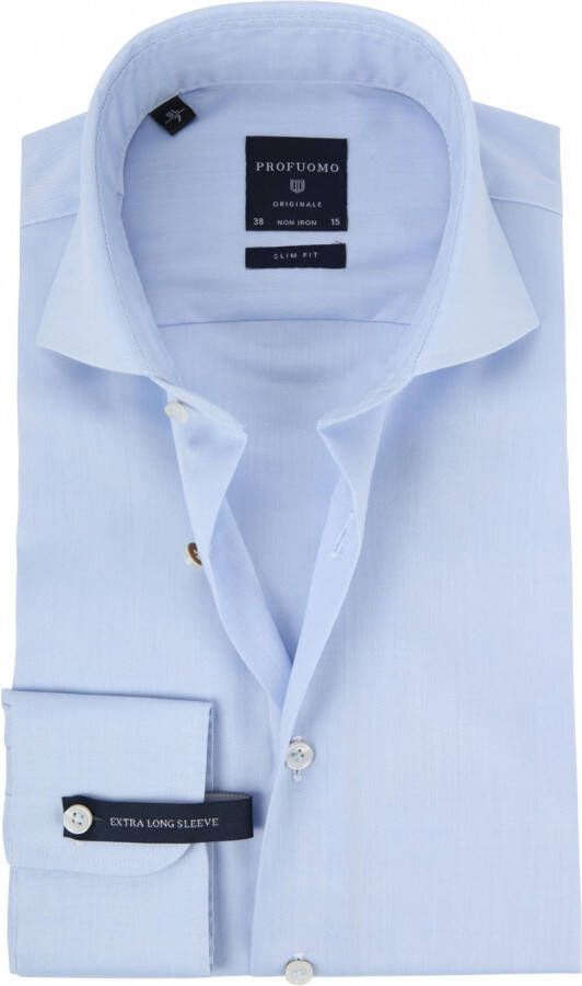Profuomo Shirt SL7 Cutaway Lichtblauw
