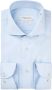 Profuomo overhemd mouwlengte 7 slim fit lichtblauw effen katoen - Thumbnail 1