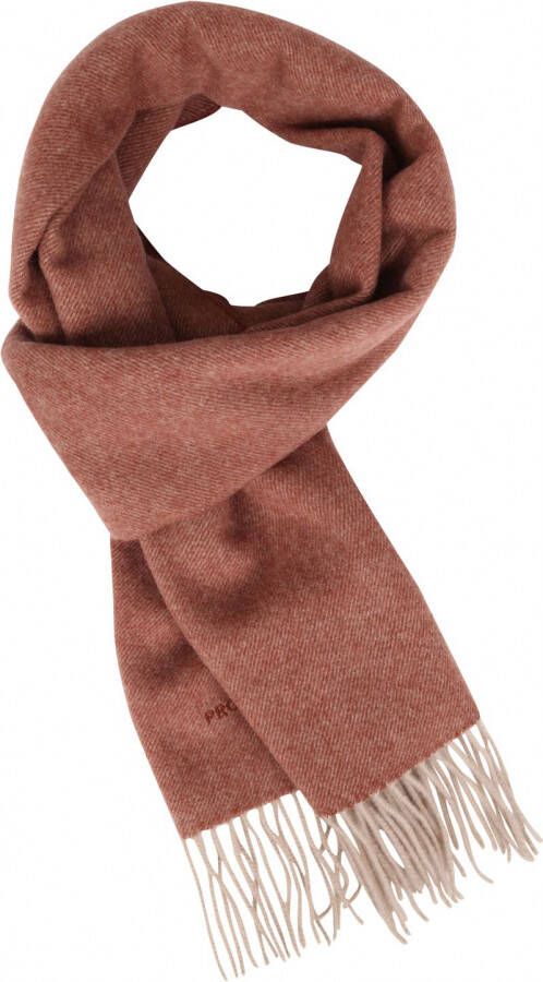 Profuomo Sjaal Lamswol Rood