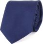 Profuomo stropdas donkerblauw 100% zijde - Thumbnail 2