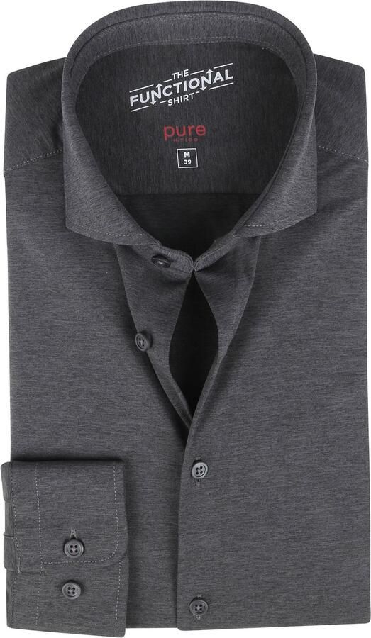 Pure H.Tico The Functional Shirt Antraciet - Foto 3