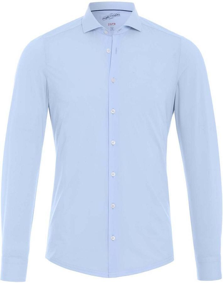 Pure H.Tico The Functional Shirt Blauw