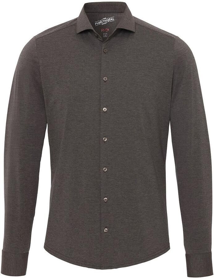 Pure H.Tico The Functional Shirt Bruin