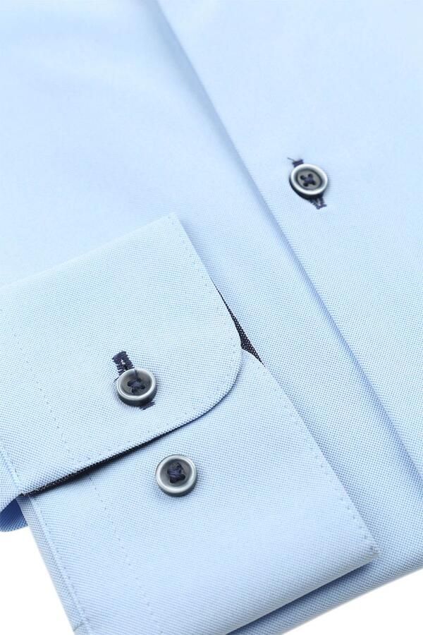 Pure Overhemd Lange Mouw Shirt Blauw - Foto 5