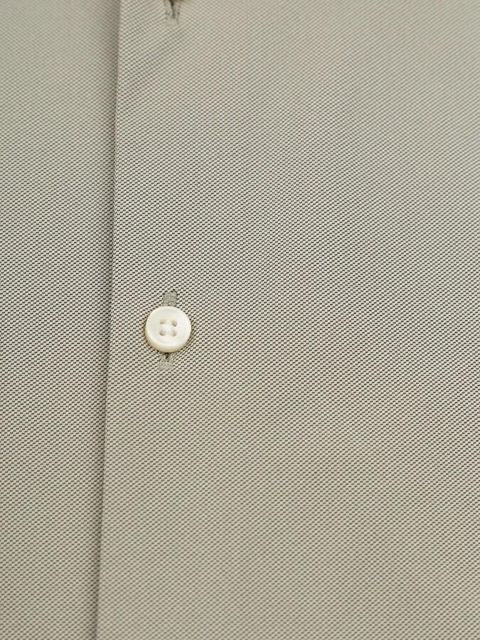Pure Overhemd Lange Mouw Shirt Lichtbruin - Foto 4
