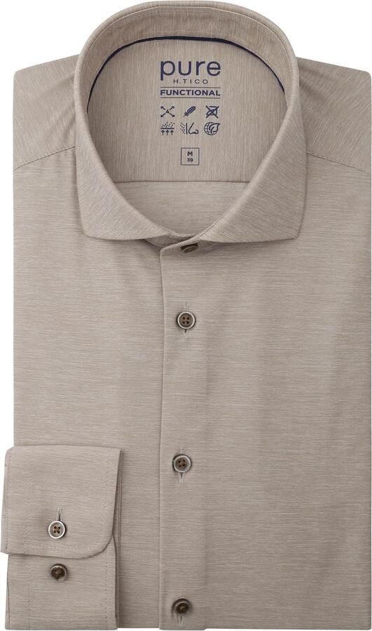 Pure Shirt Melange Beige