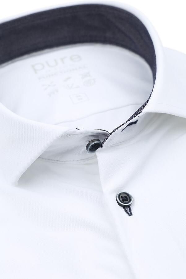 Pure Overhemd Lange Mouw Shirt Wit - Foto 3