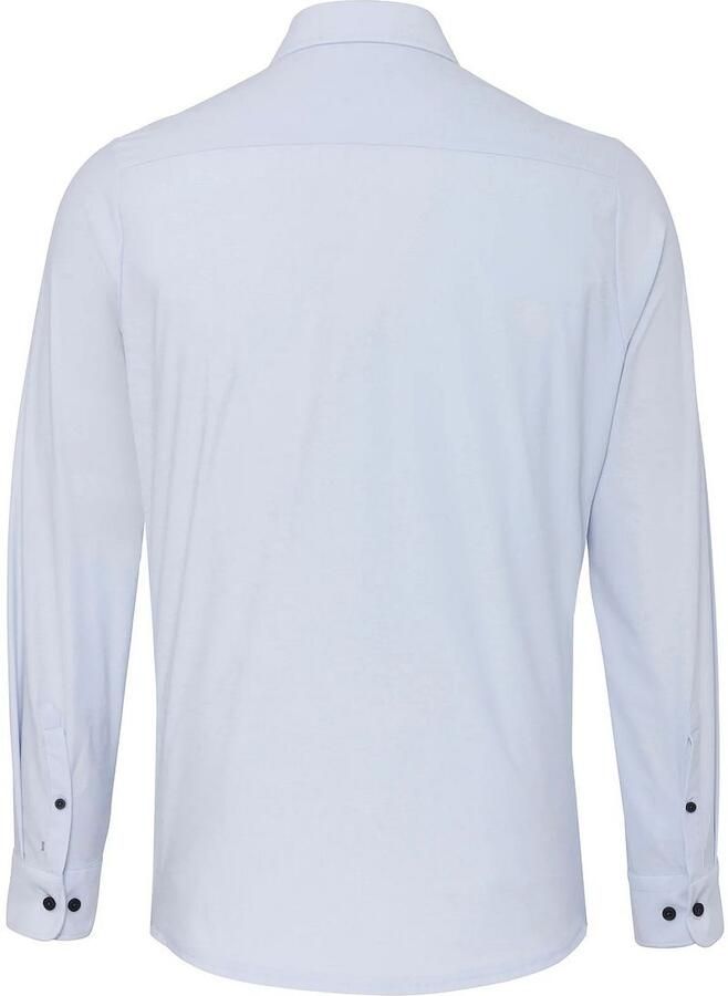 Pure Overhemd Lange Mouw The Functional Shirt Lichtblauw