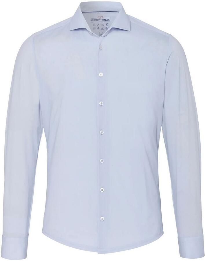 Pure The Functional Shirt Lichtblauw Uni