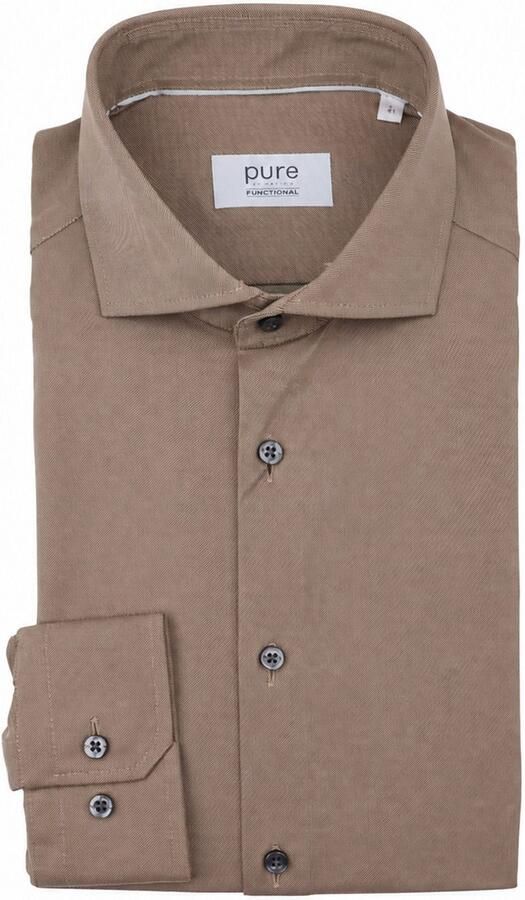 Pure The Functional Shirt Lichtbruin