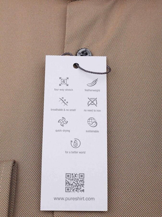 Pure The Functional Shirt Lichtbruin - Foto 3