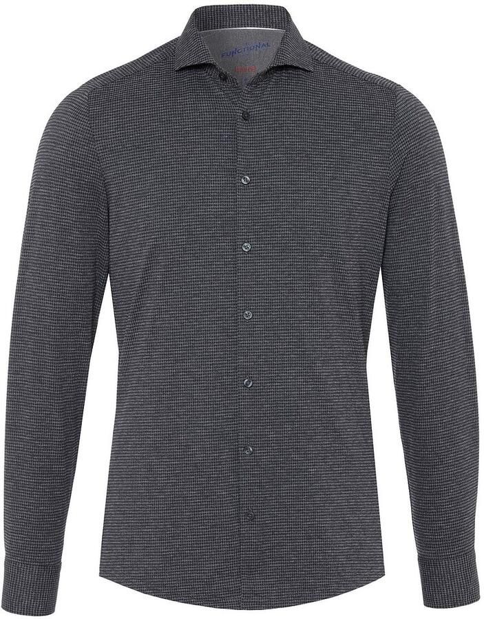 Pure The Functional Shirt Print Antraciet