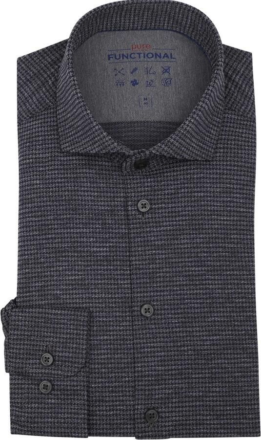 Pure The Functional Shirt Print Antraciet - Foto 5