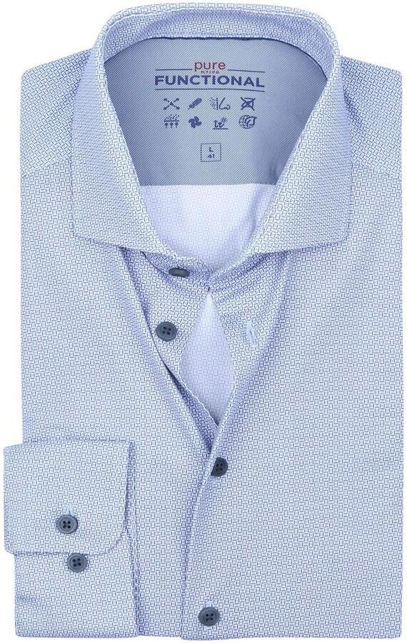 Pure The Functional Shirt Print Blauw - Foto 4