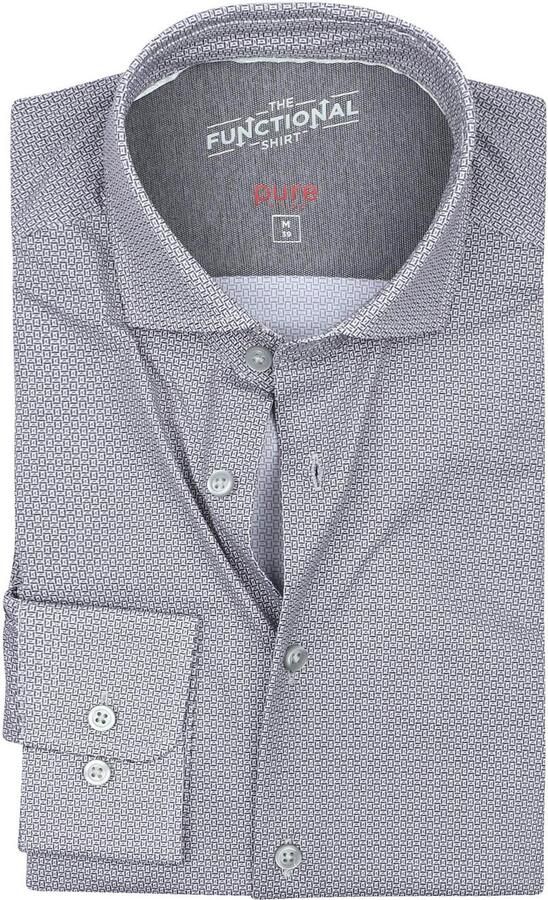 Pure The Functional Shirt Print Grijs - Foto 4