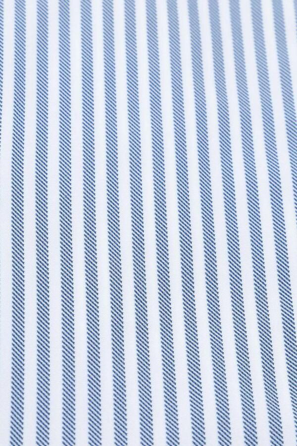 Pure The Functional Shirt Super Stretch Streep Blauw - Foto 2
