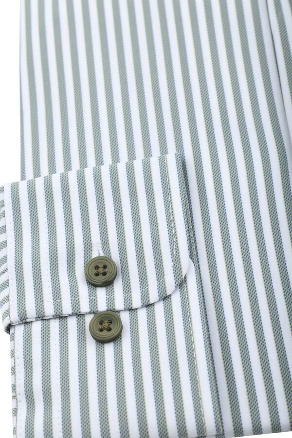 Pure The Functional Shirt Super Stretch Streep Groen - Foto 2