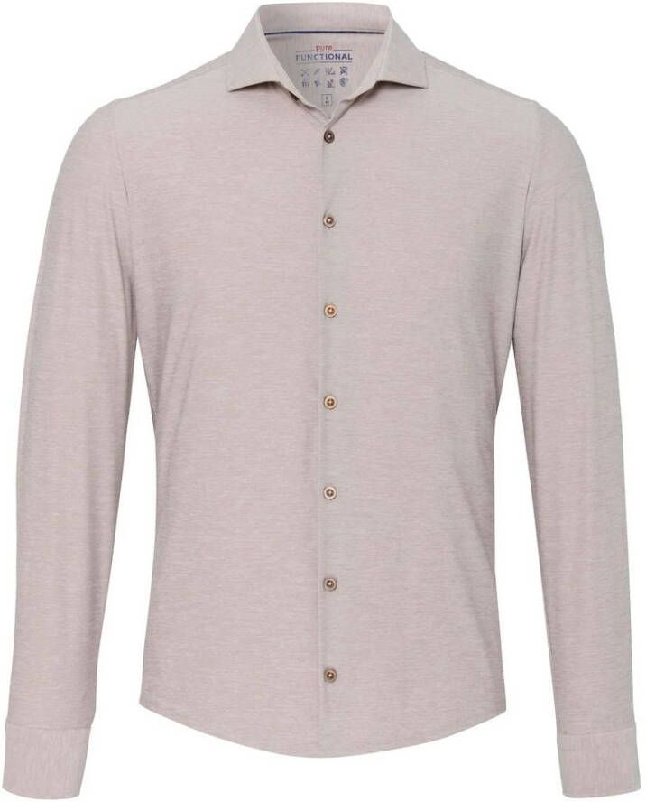 Pure The Functional Shirt Lichtbeige