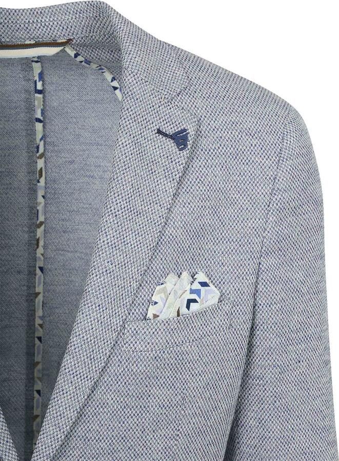 R2 Amsterdam Knitted Colbert Blauw - Foto 5
