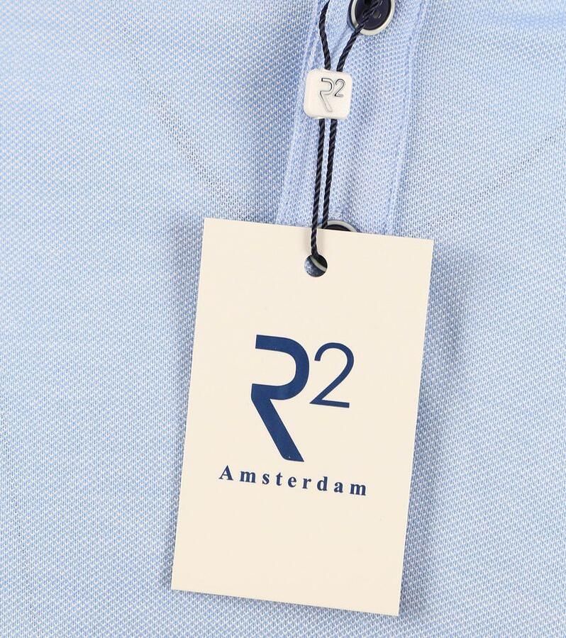 R2 Amsterdam Polo Lichtblauw - Foto 3