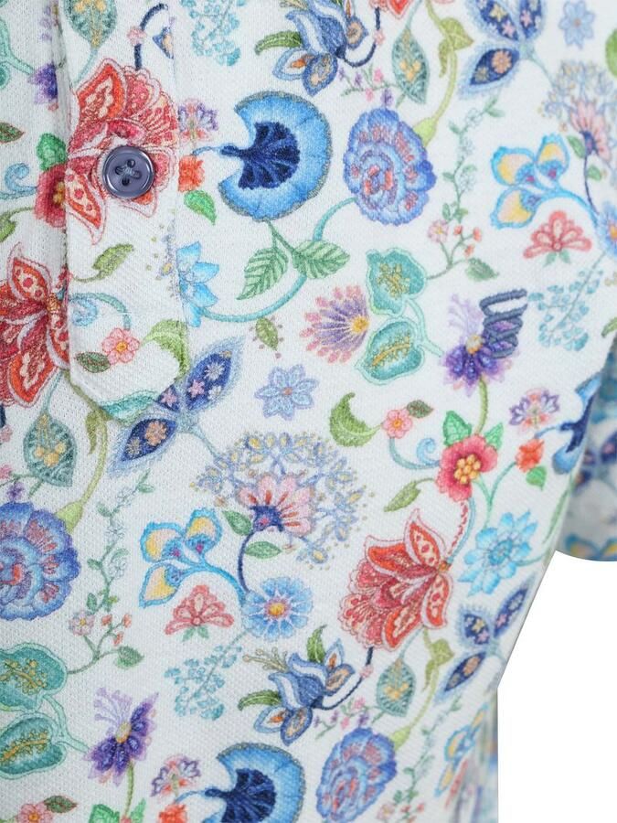 R2 Amsterdam Polo Print Multicolor - Foto 5