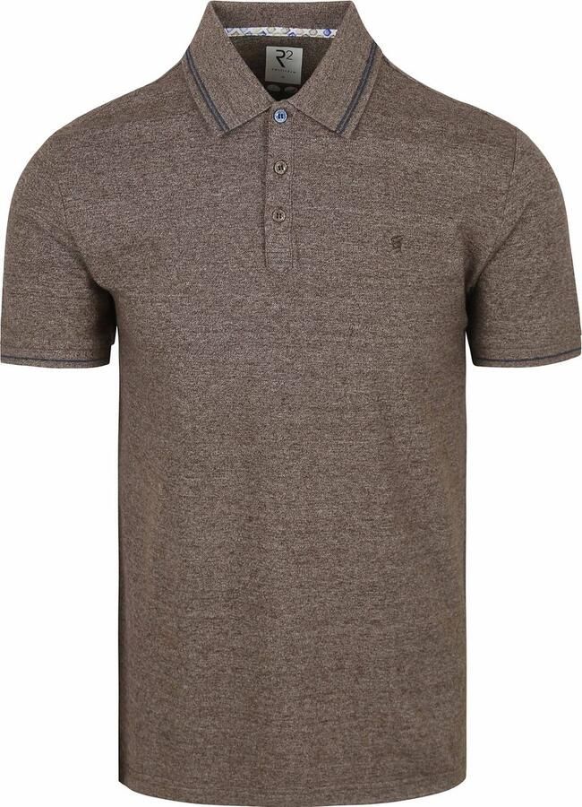 R2 Amsterdam Polo Soft Solid Brown