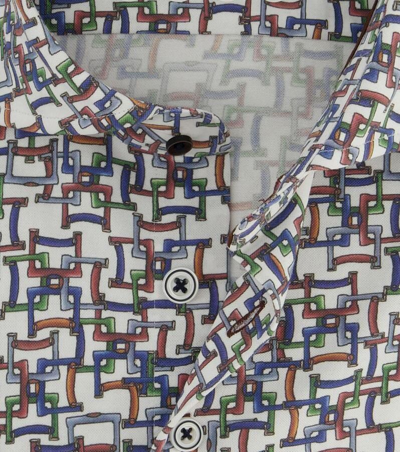 R2 Amsterdam R2 Overhemd Knitted Print Multicolour - Foto 2