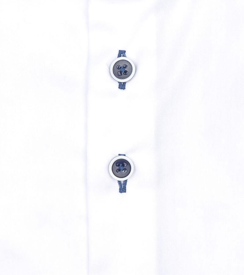 R2 Amsterdam R2 Overhemd Twill Wit - Foto 2