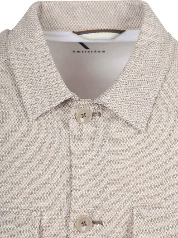 R2 Amsterdam R2 Overshirt Beige - Foto 2