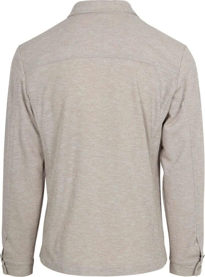 R2 Amsterdam R2 Overshirt Beige - Foto 4