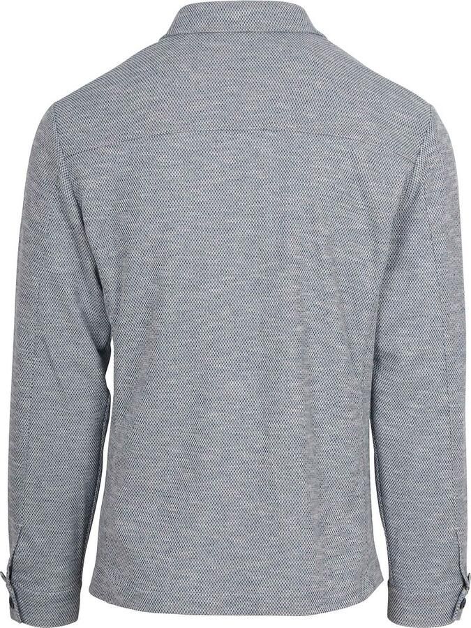R2 Amsterdam R2 Overshirt Blauw - Foto 4