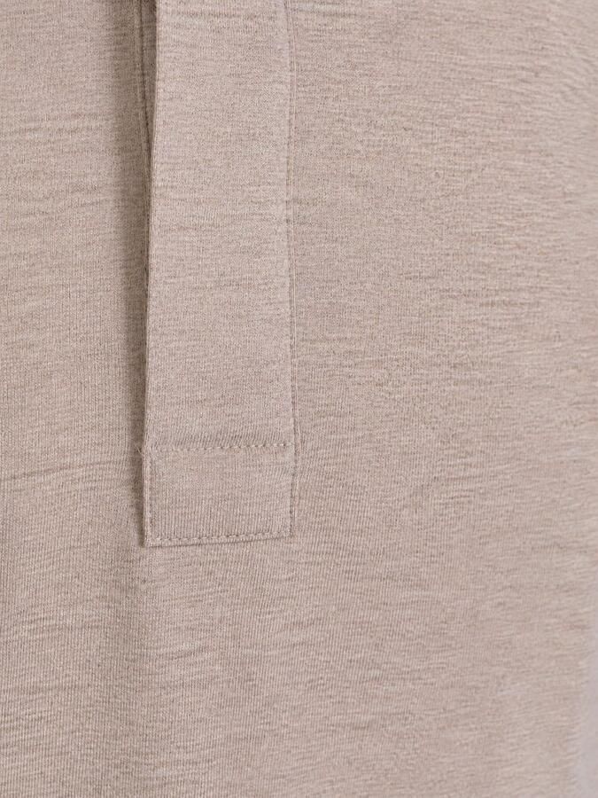 R2 Amsterdam R2 Polo Camicia Single Jersey Melange Beige - Foto 2