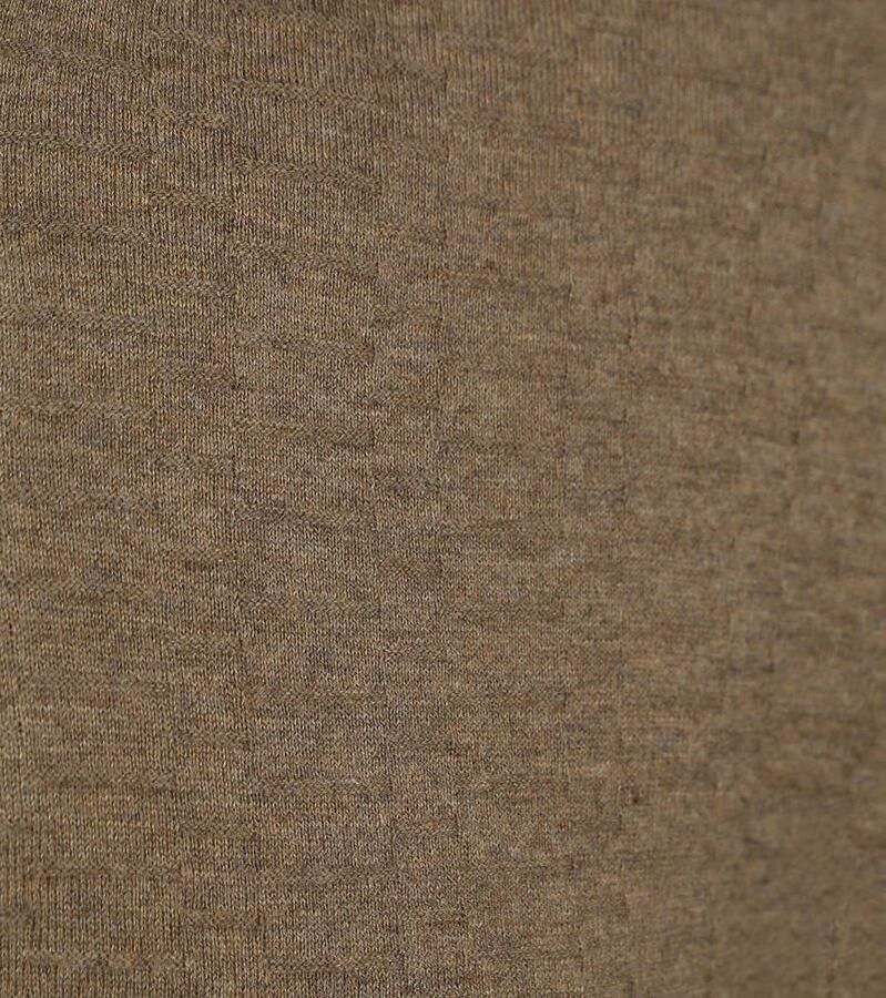 R2 Amsterdam R2 Polo Knitted Taupe - Foto 2