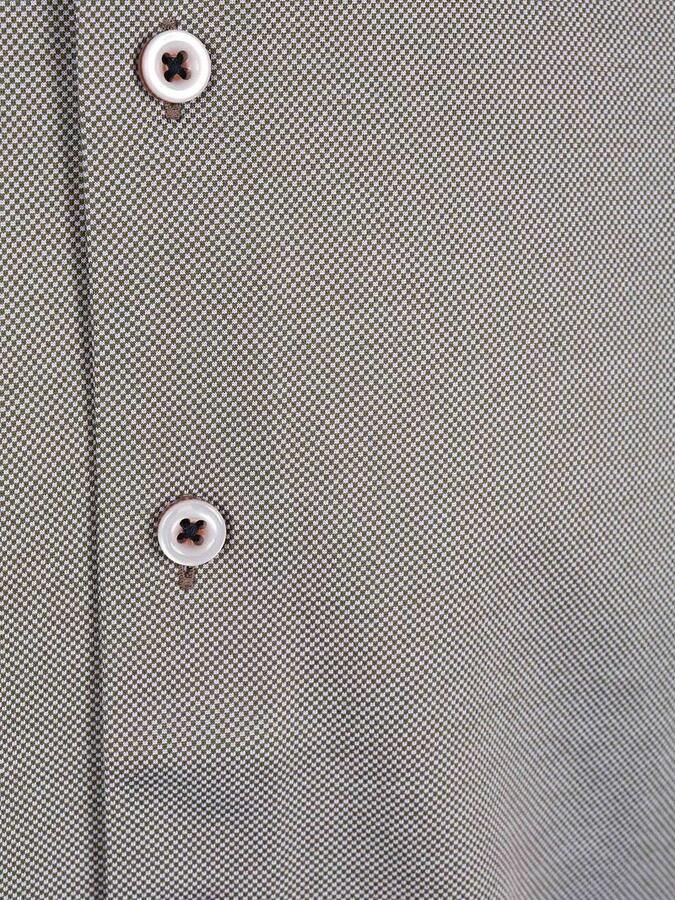 R2 Amsterdam R2 Short Sleeve Overhemd Technical Knitted Dobby Groen - Foto 2