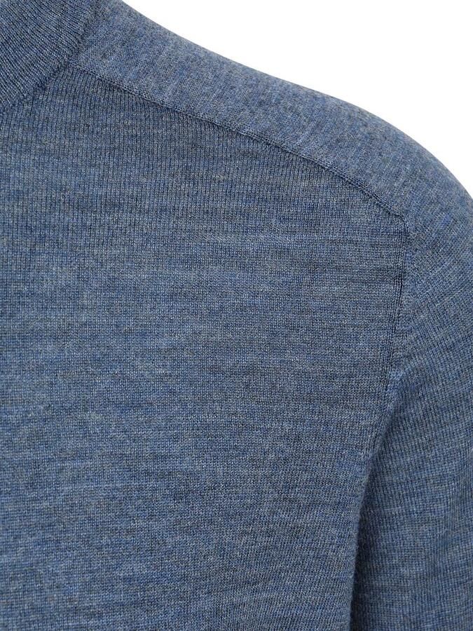 R2 Amsterdam R2 Trui Merinowol Blauw