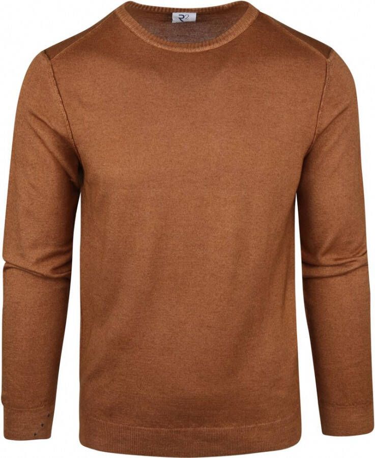 R2 Amsterdam R2 Pullover Wol Bruin