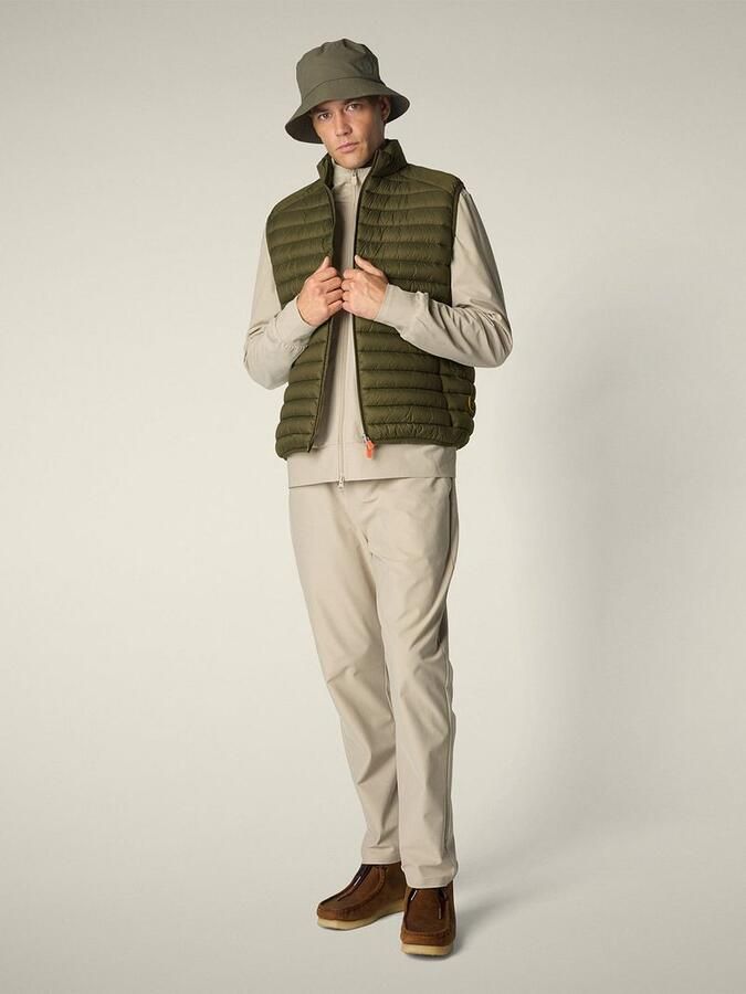 Save the Duck Bodywarmer Adam Olijfgroen - Foto 3