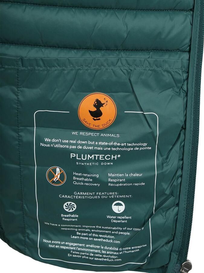 Save the Duck Bodywarmer Adam Salamander Groen - Foto 3