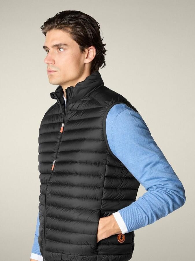 Save The Duck Adam Vest Stijlvolle Herenvest voor Laagjeslook Blauw Heren - Foto 4