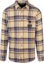 Scotch & Soda Beige Casual Overhemd Regular Fit Mid-weight Brused Flannel Check Shirt - Thumbnail 2
