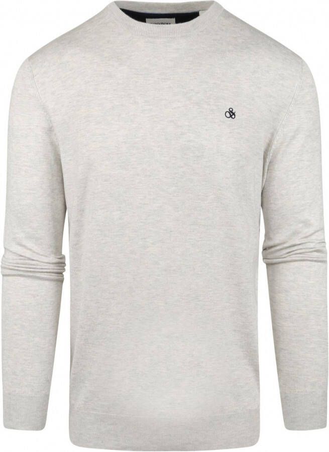 Scotch and Soda Pullover Bone Wit Melange