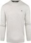 SCOTCH & SODA Heren Truien & Vesten Classic Crewneck Pullover Gebroken Wit - Thumbnail 3