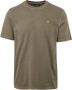 SCOTCH & SODA Heren Polo's & T-shirts Garment Dye Logo Embroidery Tee Khaki - Thumbnail 2