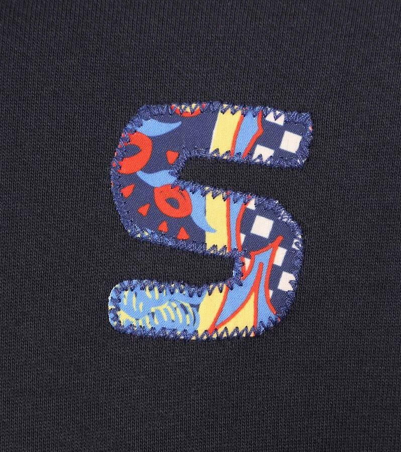 Scotch and Soda Bandana Hoodie Navy - Foto 4