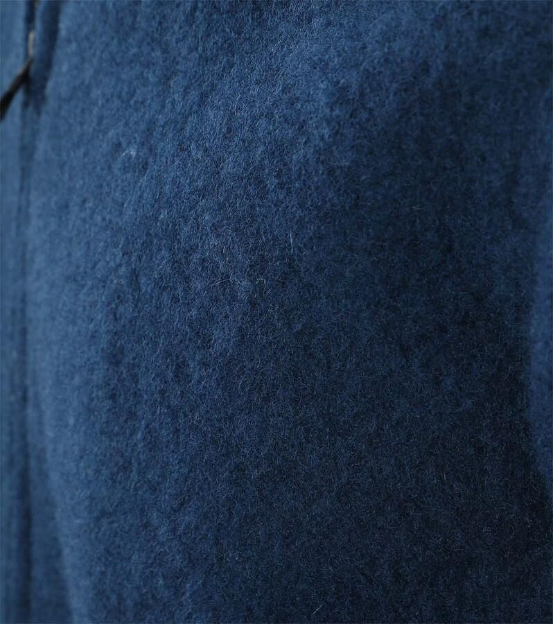 Scotch & Soda Sweater Scotch & Soda Bomberjack Wool Blend Royal Blauw