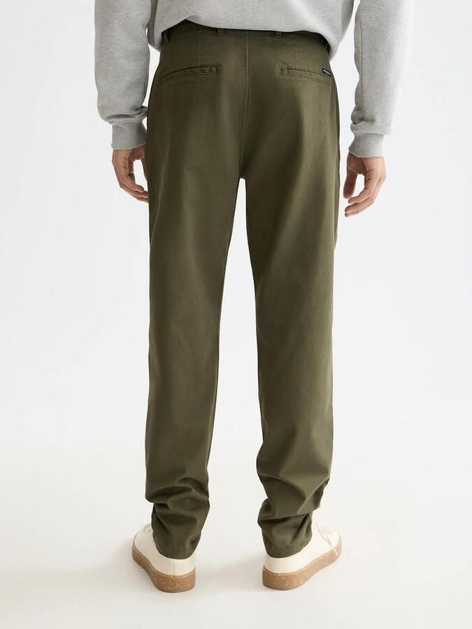 Scotch and Soda Chino Stuart Olijfgroen - Foto 2