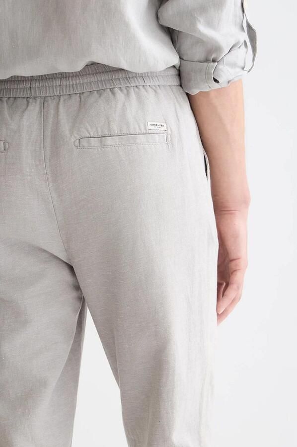 Scotch and Soda Chino Warren Cotton Linen Greige - Foto 5