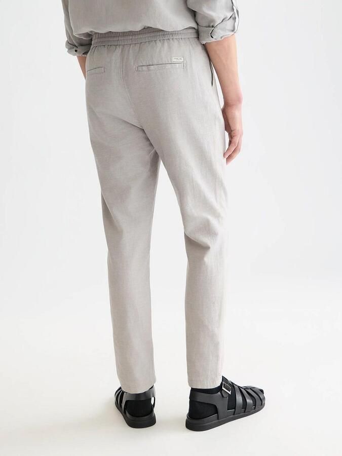 Scotch and Soda Chino Warren Cotton Linen Greige - Foto 2