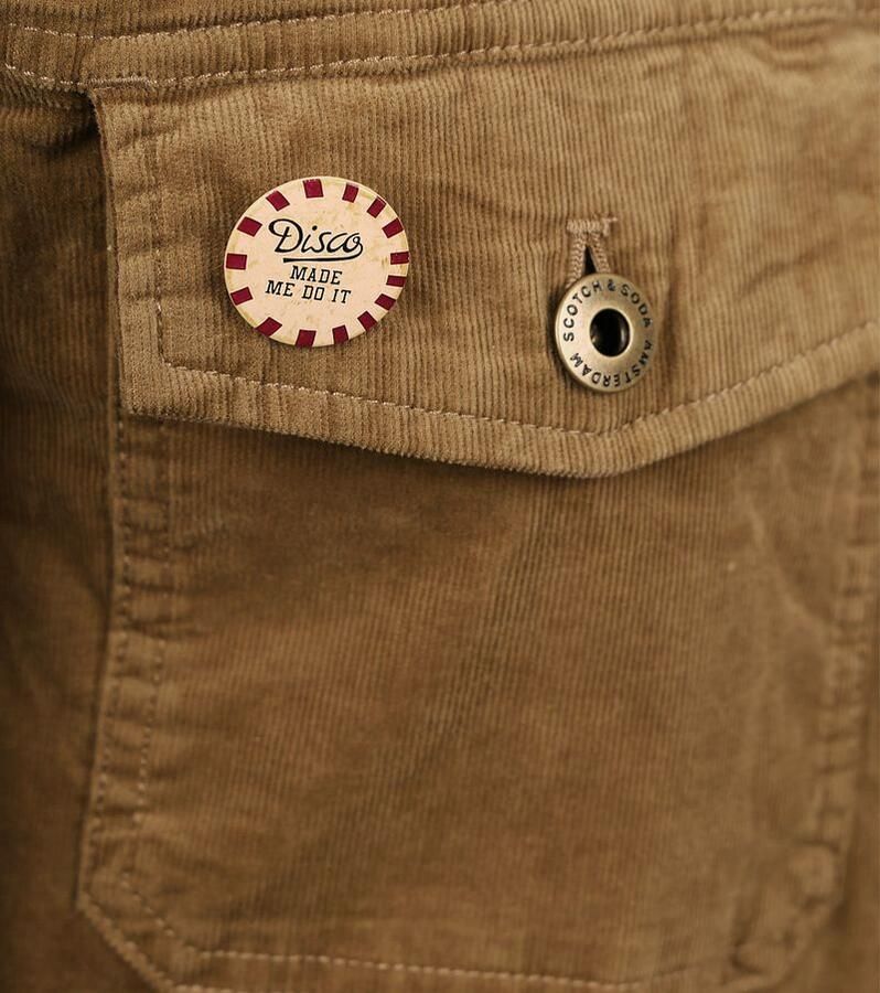 Scotch and Soda Corduroy Overshirt Bruin - Foto 3